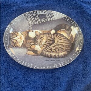 Decorative Cat Plate